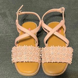GB Girls Susie Girl flower pearl sandals